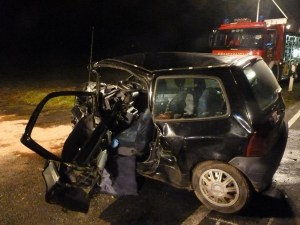 Einsatzbild Verkehrsunfall 06.01.2014 17:16