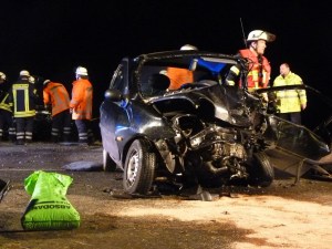Einsatzbild Verkehrsunfall 06.01.2014 17:16