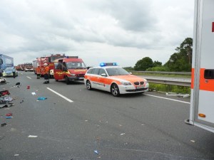 Einsatzbild Verkehrsunfall 17.06.2014 17:20
