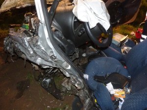 Einsatzbild Verkehrsunfall 19.11.2014 16:57