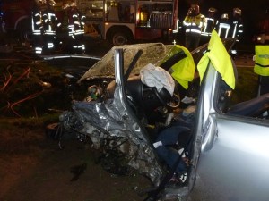 Einsatzbild Verkehrsunfall 19.11.2014 16:57