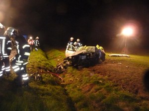 Einsatzbild Verkehrsunfall 19.11.2014 16:57