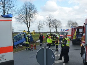 Einsatzbild Verkehrsunfall 01.03.2015 14:35