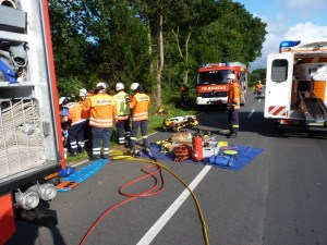 Einsatzbild Verkehrsunfall 23.07.2015 08:18