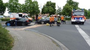 Einsatzbild Verkehrsunfall 12.06.2016 11:06