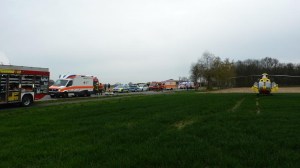 Einsatzbild Verkehrsunfall 13.04.2018 16:28