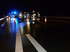 Einsatzbild Verkehrsunfall 07.03.2019 22:59