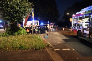 Einsatzbild Verkehrsunfall 02.09.2021 20:47