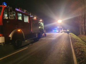 Einsatzbild Verkehrsunfall 06.02.2023 00:42