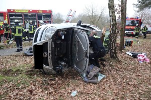 Einsatzbild Verkehrsunfall 11.02.2023 12:04