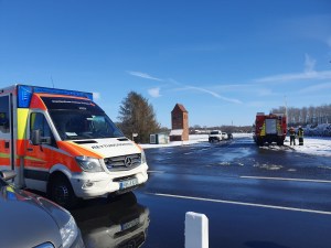 Einsatzbild Verkehrsunfall 11.03.2023 11:10