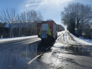Einsatzbild Verkehrsunfall 11.03.2023 11:10