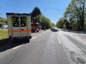 Einsatzbild Verkehrsunfall 25.04.2026 13:50
