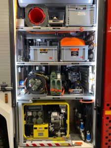 Geräteraum vorne rechts