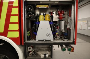 Geräteraum hinten links