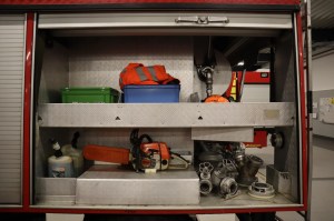 Geräteraum hinten links