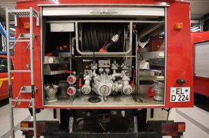 Geräteraum Rückseite