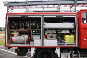 Geräteraum vorne links